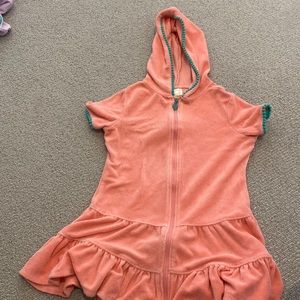 Cat&Jack girls swim coverup size S/6/6x